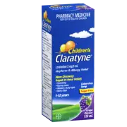 Claratyne Children's Hayfever & Allergy Relief Syrup 120mL Grape 1-12 Years Kids