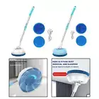 Cordless Electric Mop Wet Dry Cleaner Scrubber for Ceilings Bathroom Walls
