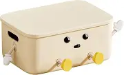 Kids' Toy Storage - Cute Storage Container for Snacks, Clothes and Toys | Lightweight Multifunctional Container with Handle for Bathroom, Kitchen and Laundry | Stackable Decorative Org