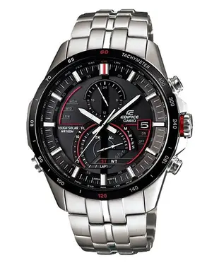 【金台鐘錶】CASIO卡西歐EDIFICE 太陽能 賽車錶 防水100米 世界時間 EQS-A500DB-1A