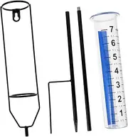 Large Rain Gauge Outdoor Accurate Rain Measure Gauge for Garden Yard Lawn Water Measuring Tool