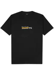 PS Paul Smith Script Logo-print Cotton T-shirt - Black XL