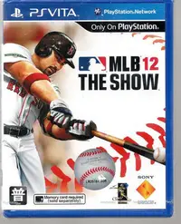 在飛比找Yahoo!奇摩拍賣優惠-{瓜瓜皮}全新PSV遊戲 英文版 MLB12 The Sho