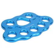 45KN 8‑Hole Rigging Plate Multi Anchor Split Divide Connector For Rock Clim FA