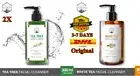 2X Tea Tree Facial Cleanser pH Balance 5.5 White Tea Facial Tea Essential Oil