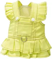 Dresses for Small Dogs | Breathable Dog Clothes - Stylish Cowboy Overall Dress for Kitten Puppy, Decorative Outdoor Walking Cat Outfits