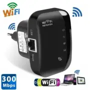 300Mbps WiFi Repeater Wireless Extender Booster Signal Amplifier 802.11N