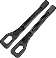 NEGRO 2PCS Car SEAT Filler Crevice Box Decoration,Fit For Smart, Forstars 450 451 453 Fortwo Clubman Forfour Interior Accessories car seat gap cushion(Black)