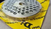 Mincer Parts - Mincer Plate #42- 10mm Butchers Equipment Stainless Steel