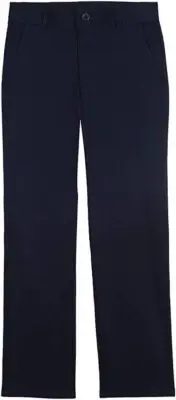 IZOD Boys Size 18 Navy Flat Front Stretch Twill Chino School Pants
