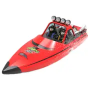 TY XIN 725 2.4G 30km/h RC Boat Jet Speedboat Capsized Reset Waterproof LED Light Remote Control Ship High Speed Vehicles