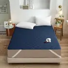 Quilted Mattress Pad Waterproof Mattress Topper Deep Fitted Protector Bed Cover