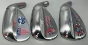 Captain America Custom Wedge FX wedge set 50 54 58 new (Heads Only or Built Up)