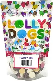 Lolly Dogs Party Mix Drops 350 g