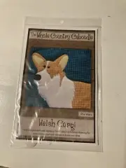 NEW Pembroke Welsh Corgi Applique Precut 8 inch Block