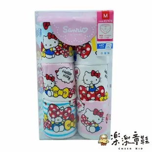 台灣製美樂蒂女童三角內褲-6入 (P049-3) 內褲 兒童內褲 女童內褲 三角內褲 三麗鷗 SANRIO 純棉內褲 台灣製內褲 MIT內褲 奇奇蒂蒂 迪士尼 M Hello kitty