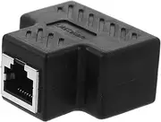 Splitter Adapter Gigabit Ethernet Splitter 1 to 2 Network Cable Extender Ethernet Splitter