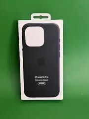 Apple Silicone Case with MagSafe for iPhone 15 Pro - Black