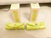 Avon Lipstick Cases Lot of 2 Original Boxes