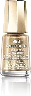 Mavala Switzerland Mini Color Nail Polish - Cyber Gold, 5 ml