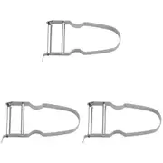 3x Westmark Monopol Edition Stainless Steel Vegetable/Fruit Kitchen Peeler SLVR