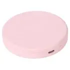 LED Compact Mirror Round Shape 3X Magnification Rechargeable Double Sided Ad EOM
