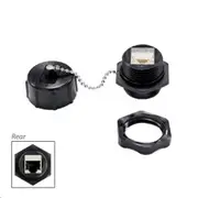 Dynamix IPR-C6C Cat6 Shielded Joiner IP67 Rated - Dust Cap [IPR-C6C]