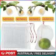 50/100x Fruit Protection Bags Reusable Netting Mosquito Bug Mesh Insect Proof AU
