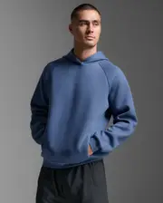 Motion Smooth Spacer Hoodie, 2XU, XS, Indigo/Indigo, Male