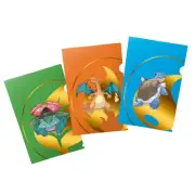 Charizard Blastoise Venusaur Tournament Folios Protector Organizer for Pokemon