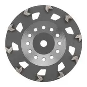 SYNTEC 250mm 10 Segment Coarse Grit Arrow Diamond Grinding Cup TCA10GP-10XC
