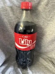 Share a Coke with Lily 2025 Personalized Gift Coca~Cola Bottle 20oz Lil