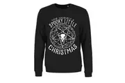 Grindstore Womens/Ladies Have Yourself A Spooky Little Christmas Sweatshirt (Black) - UTGR6843