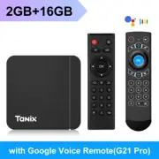 W2 Smart TV Box Android 11 Amlogic S905W2 with 2GB 16GB Support H.265 AV1 Dual W