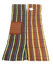 Huipil Dress Striped Handwoven Backstrap Loom Chiapas Mexico Boho Hippie Artisan