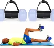 2PCS Tibialis Trainer Adjustable Ankle Weights for Leg Curl Kickbacks Booty Work