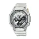 【CASIO G-SHOCK】40周年Clear Remix系列八角休閒腕錶-透明款/GMA-S2140RX-7A/台灣