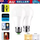 Night Light E27 B22 LED Bulb PIR Sensor Motion Globe Light 5-15W AC85-265V Lamp