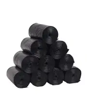[PaWz] 10 Rolls Waste Bag in Black