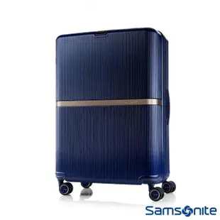 【Samsonite 新秀麗】28吋MINTER可擴充防盜拉鍊PC前掛釦TSA避震飛機輪托運行李箱(多色可選)