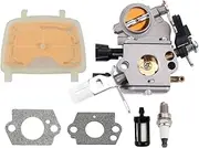 MS171 C1Q-S269 Carburetor for for Sti/hl MS171 MS181 MS201 MS211 Chainsaw 1391200619 11391207100 11391200612(WHITE)