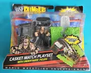 New 2010 WWE RUMBLERS Casket Match Playset w/ Undertaker Figure - Box Shows Wear