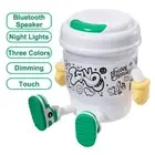 Dimming Bluetooth Speaker Rechargeable Sleep Light Table Lamp for Men Women