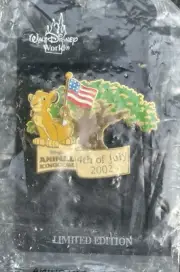 Disney's July 4th 2002 Animal Kingdom, Simba, & Tree of Life Limited Edition Pin