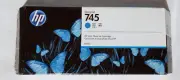 HP 745 Cyan F9K03A Dated 04/2024 OEM Genuine Sealed.