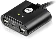 Aten 2 x 4 USB 2.0 Peripheral Sharing Switch,US224