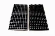 200-Cell Plug Trays Vented 1.75" - Seed Starting Propagation Trays - 50 Count