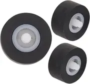 OSALADI 3pcs Rubber Bearing Roller for Tape Recorder Cassette Machine Repair Accessories Audio Radio Recorder Pinch Roller