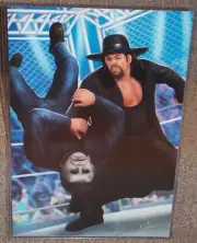 The Undertaker vs Michael Myers Glossy Art Print 11 x 17 In Hard Plastic Sleeve