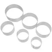 6 Pcs Cookie Decorating Kit Molds Chocolate Making